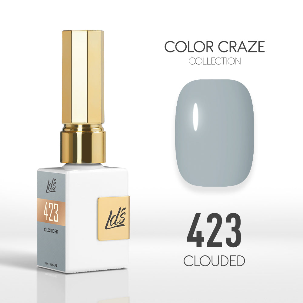  LDS Color Craze Gel Nail Polish - 423 Clouded - 0.5oz by LDS COLOR CRAZE sold by DTK Nail Supply