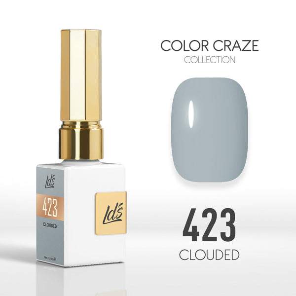  LDS Color Craze Gel Nail Polish - 423 Clouded - 0.5oz by LDS COLOR CRAZE sold by DTK Nail Supply