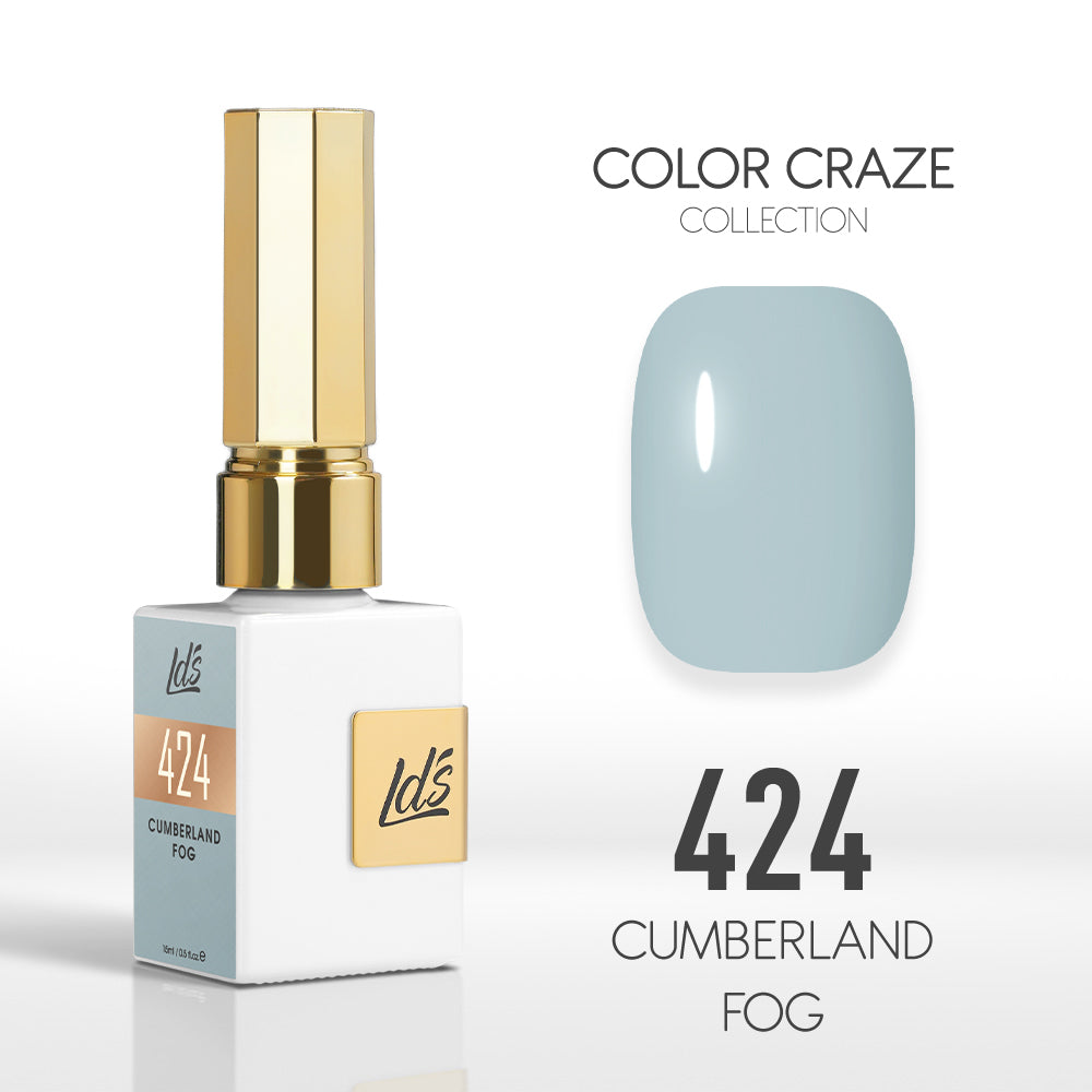  LDS Color Craze Gel Nail Polish - 424 Cumberland Fog - 0.5oz by LDS COLOR CRAZE sold by DTK Nail Supply