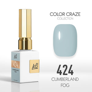  LDS Color Craze Gel Nail Polish - 424 Cumberland Fog - 0.5oz by LDS COLOR CRAZE sold by DTK Nail Supply