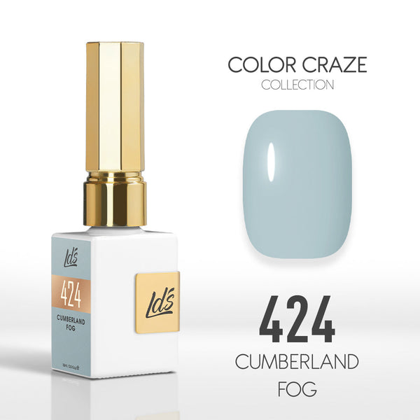  LDS Color Craze Gel Nail Polish - 424 Cumberland Fog - 0.5oz by LDS COLOR CRAZE sold by DTK Nail Supply