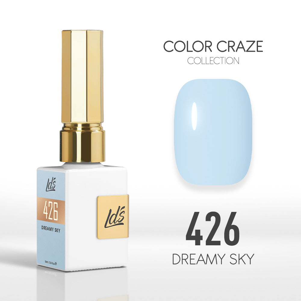  LDS Color Craze Gel Nail Polish - 426 Dreamy Sky - 0.5oz by LDS COLOR CRAZE sold by DTK Nail Supply