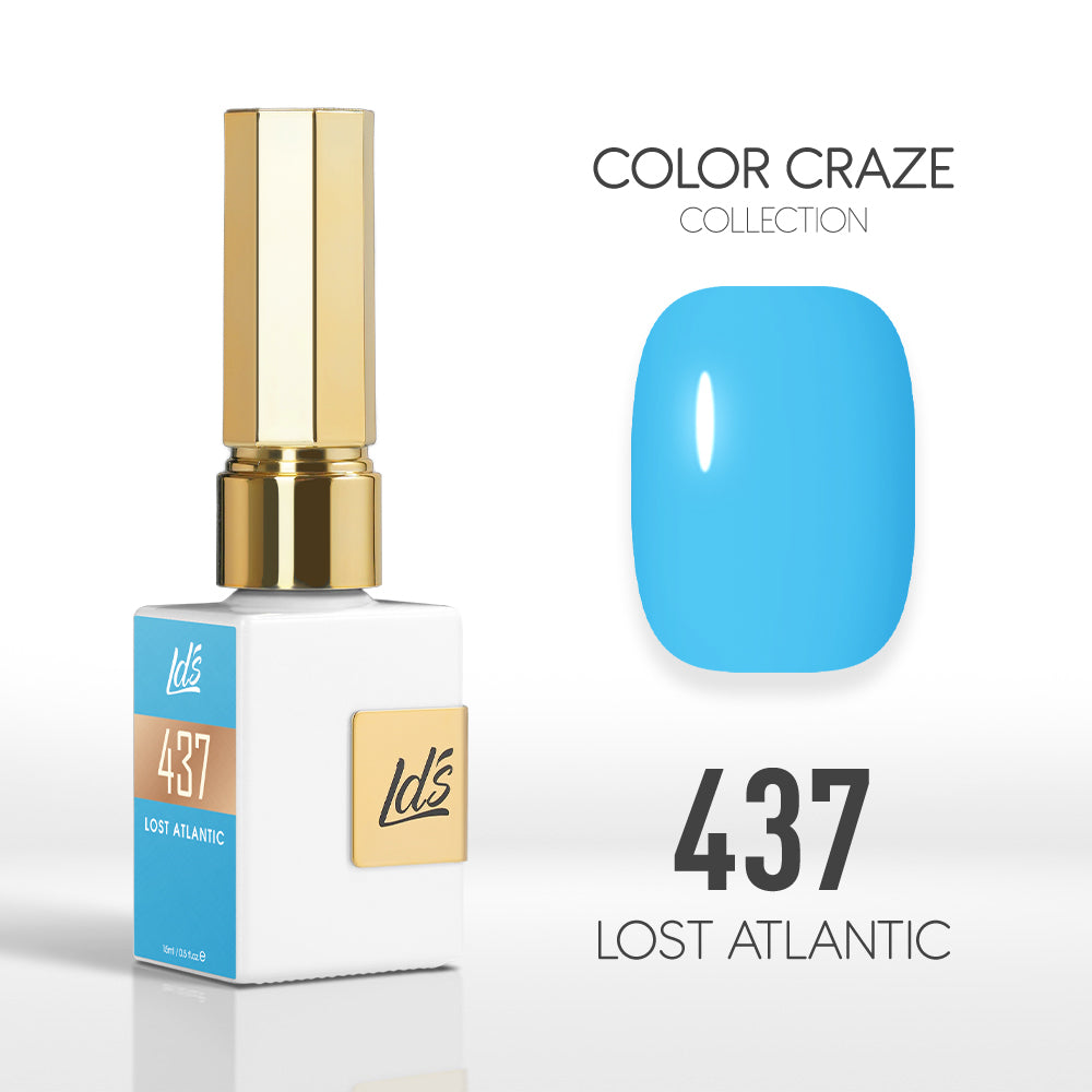  LDS Color Craze Gel Nail Polish - 437 Lost Atlantic - 0.5oz by LDS COLOR CRAZE sold by DTK Nail Supply