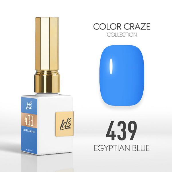  LDS Color Craze Gel Nail Polish - 439 Egyptian Blue - 0.5oz by LDS COLOR CRAZE sold by DTK Nail Supply