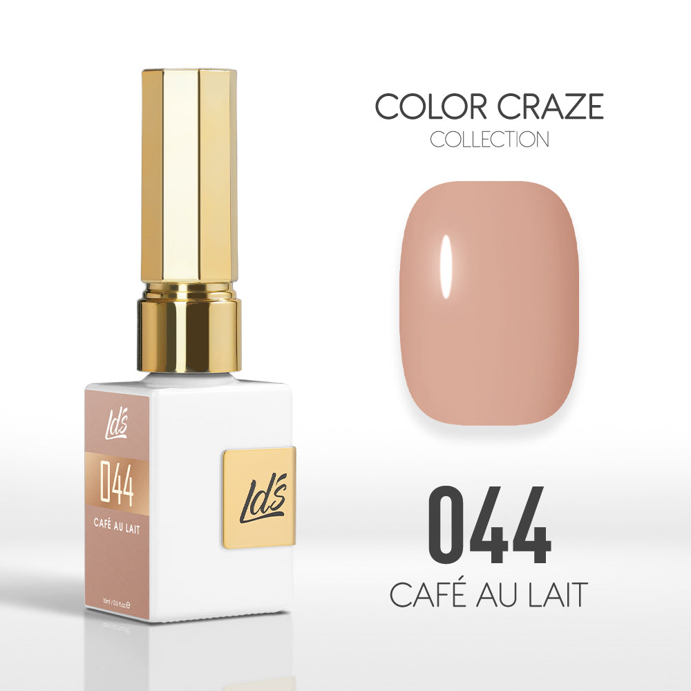  LDS Color Craze Gel Nail Polish - 044 Café Au Lait - 0.5oz by LDS COLOR CRAZE sold by DTK Nail Supply