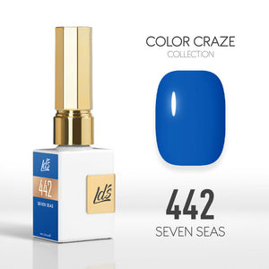  LDS Color Craze Gel Nail Polish - 442 Seven Seas - 0.5oz by LDS COLOR CRAZE sold by DTK Nail Supply