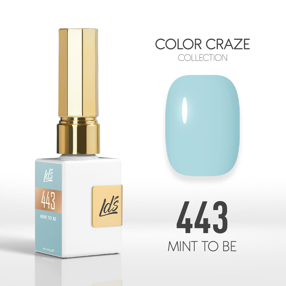  LDS Color Craze Gel Nail Polish - 443 Mint To Be - 0.5oz by LDS COLOR CRAZE sold by DTK Nail Supply