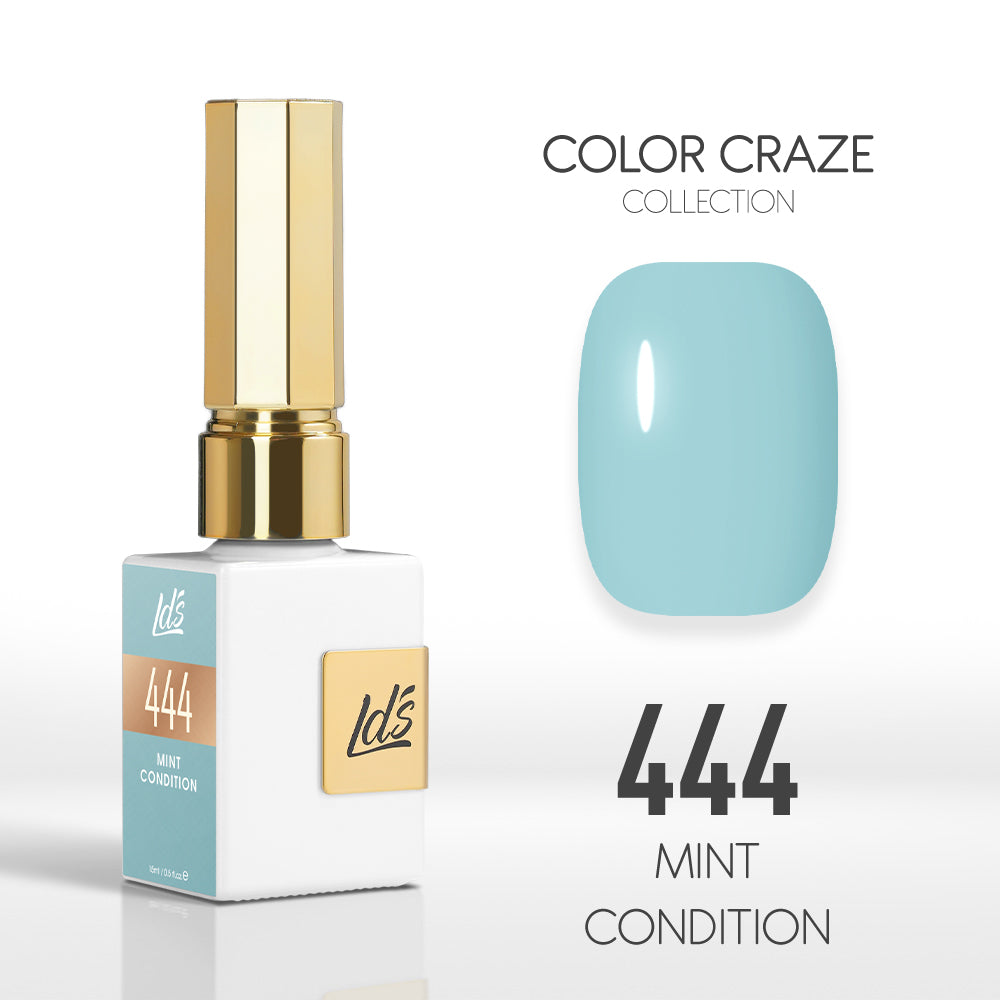  LDS Color Craze Gel Nail Polish - 444 Mint Condition - 0.5oz by LDS COLOR CRAZE sold by DTK Nail Supply