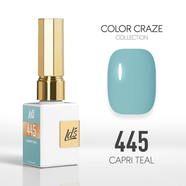  LDS Color Craze Gel Nail Polish - 445 Capri Teal - 0.5oz by LDS COLOR CRAZE sold by DTK Nail Supply