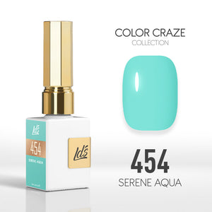  LDS Color Craze Gel Nail Polish - 454 Serene Aqua - 0.5oz by LDS COLOR CRAZE sold by DTK Nail Supply