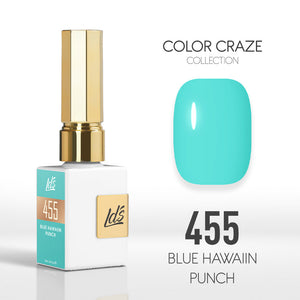 LDS Color Craze Collection - 455 Blue Hawaiin Punch - Gel Polish 0.5oz