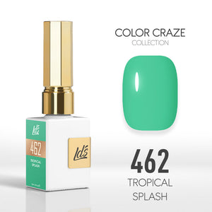  LDS Color Craze Gel Nail Polish - 462 Tropical Splash - 0.5oz by LDS COLOR CRAZE sold by DTK Nail Supply