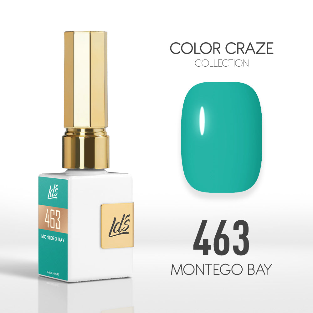  LDS Color Craze Gel Nail Polish - 463 Montego Bay - 0.5oz by LDS COLOR CRAZE sold by DTK Nail Supply