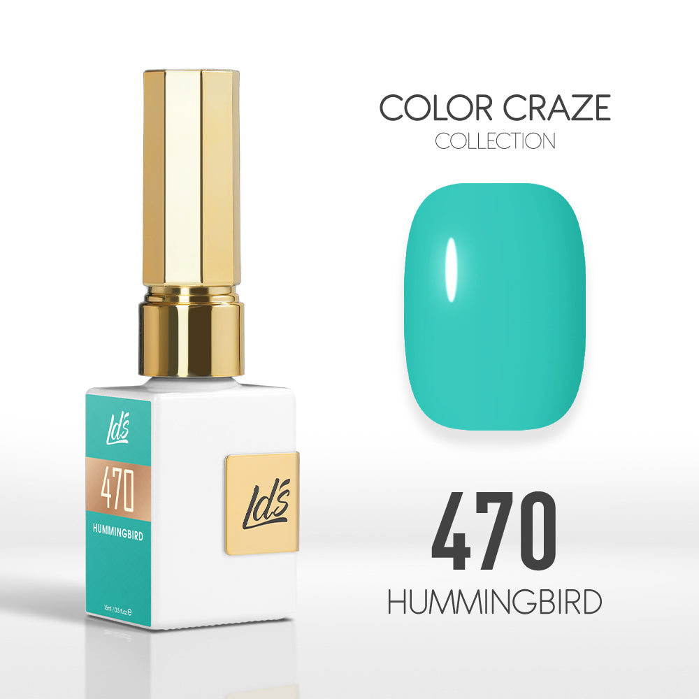  LDS Color Craze Gel Nail Polish - 470 Hummingbird - 0.5oz by LDS COLOR CRAZE sold by DTK Nail Supply