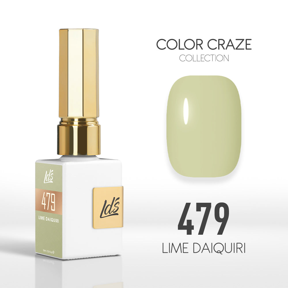  LDS Color Craze Gel Nail Polish - 479 Lime Daiquiri - 0.5oz by LDS COLOR CRAZE sold by DTK Nail Supply