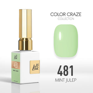  LDS Color Craze Gel Nail Polish - 481 Mint Julep - 0.5oz by LDS COLOR CRAZE sold by DTK Nail Supply