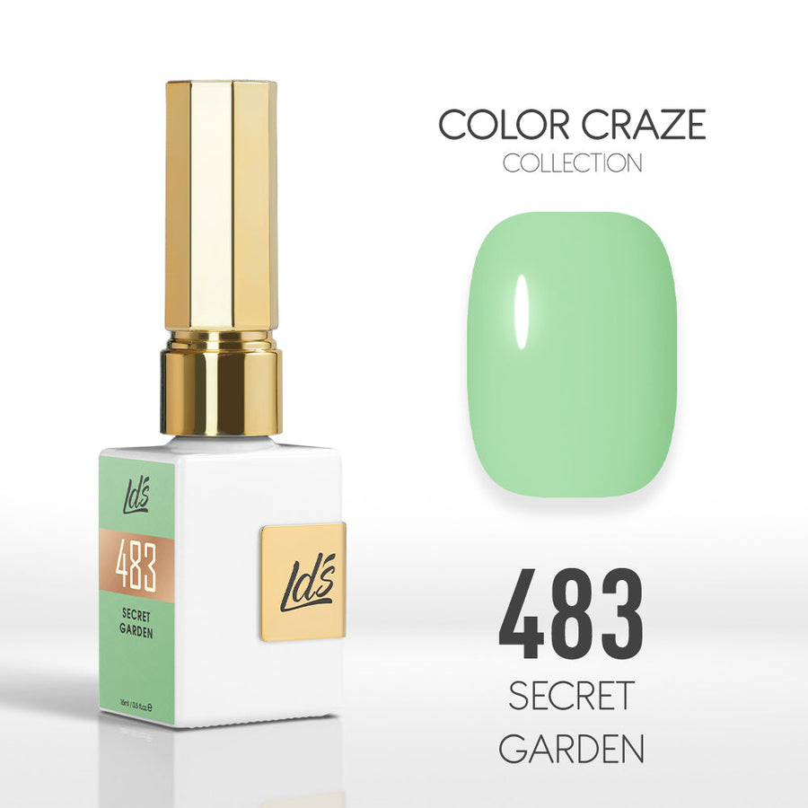 LDS Color Craze Collection - 483 Secret Garden - Gel Polish 0.5oz