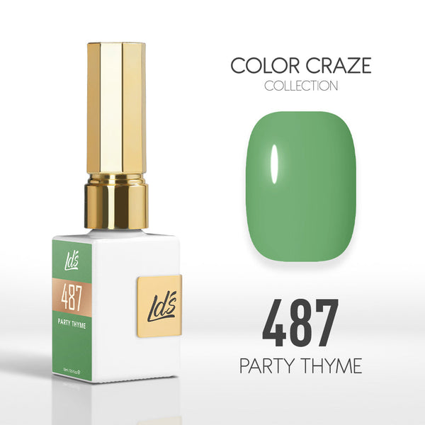  LDS Color Craze Gel Nail Polish - 487 Party Thyme - 0.5oz by LDS COLOR CRAZE sold by DTK Nail Supply