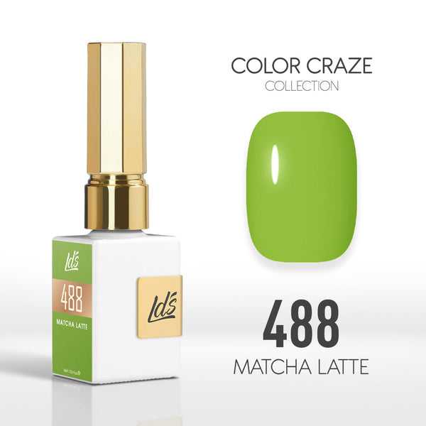  LDS Color Craze Gel Nail Polish - 488 Matcha Latte - 0.5oz by LDS COLOR CRAZE sold by DTK Nail Supply