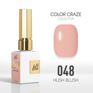  LDS Color Craze Gel Nail Polish - 048 Hush Blush - 0.5oz by LDS COLOR CRAZE sold by DTK Nail Supply