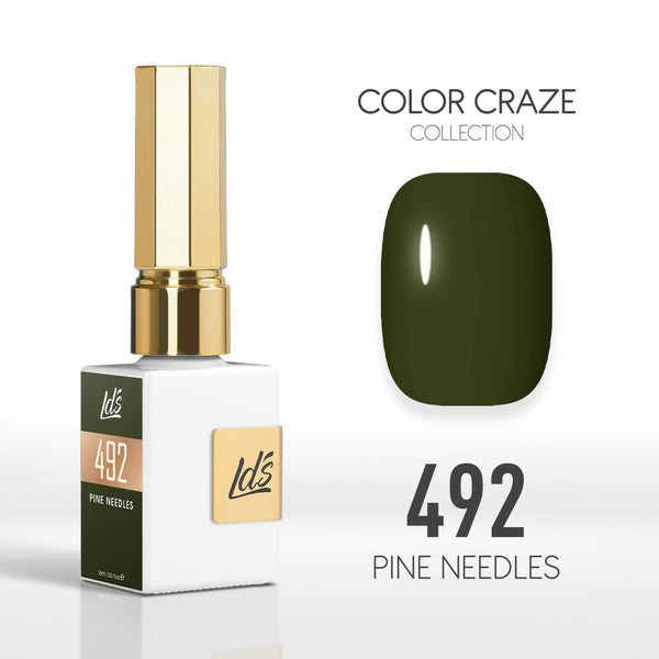  LDS Color Craze Gel Nail Polish - 492 Pine Needles - 0.5oz by LDS COLOR CRAZE sold by DTK Nail Supply