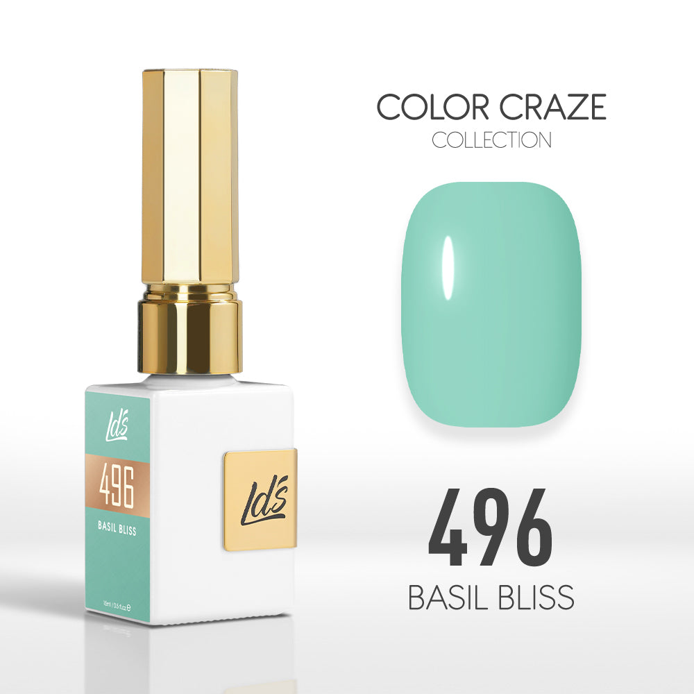  LDS Color Craze Gel Nail Polish - 496 Basil Bliss - 0.5oz by LDS COLOR CRAZE sold by DTK Nail Supply