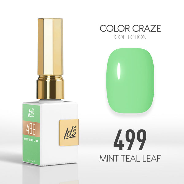  LDS Color Craze Gel Nail Polish - 499 Mint Teal Leaf - 0.5oz by LDS COLOR CRAZE sold by DTK Nail Supply