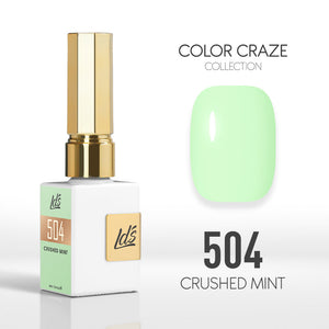  LDS Color Craze Gel Nail Polish - 504 Crushed Mint - 0.5oz by LDS COLOR CRAZE sold by DTK Nail Supply