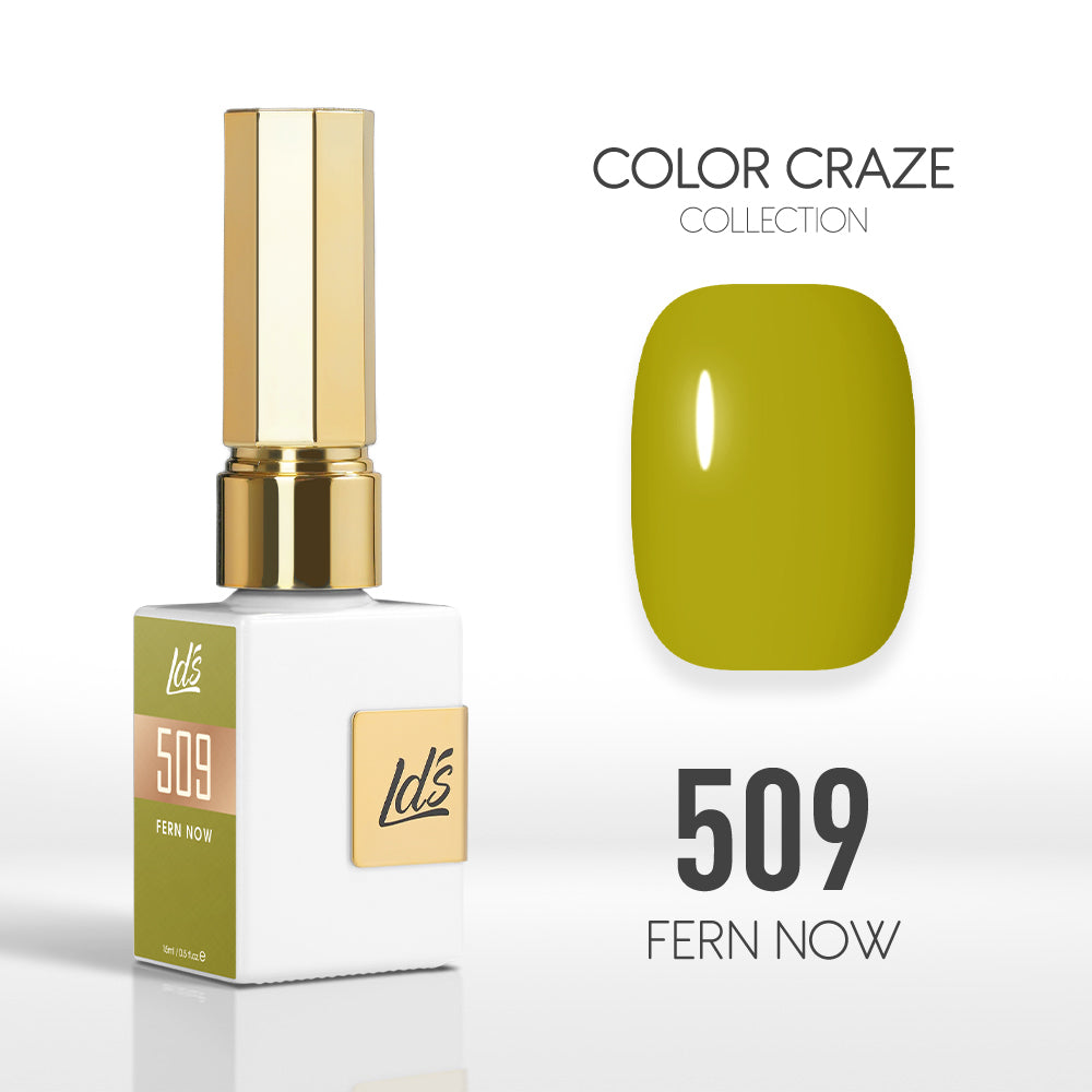  LDS Color Craze Gel Nail Polish - 509 Fern Now - 0.5oz by LDS COLOR CRAZE sold by DTK Nail Supply