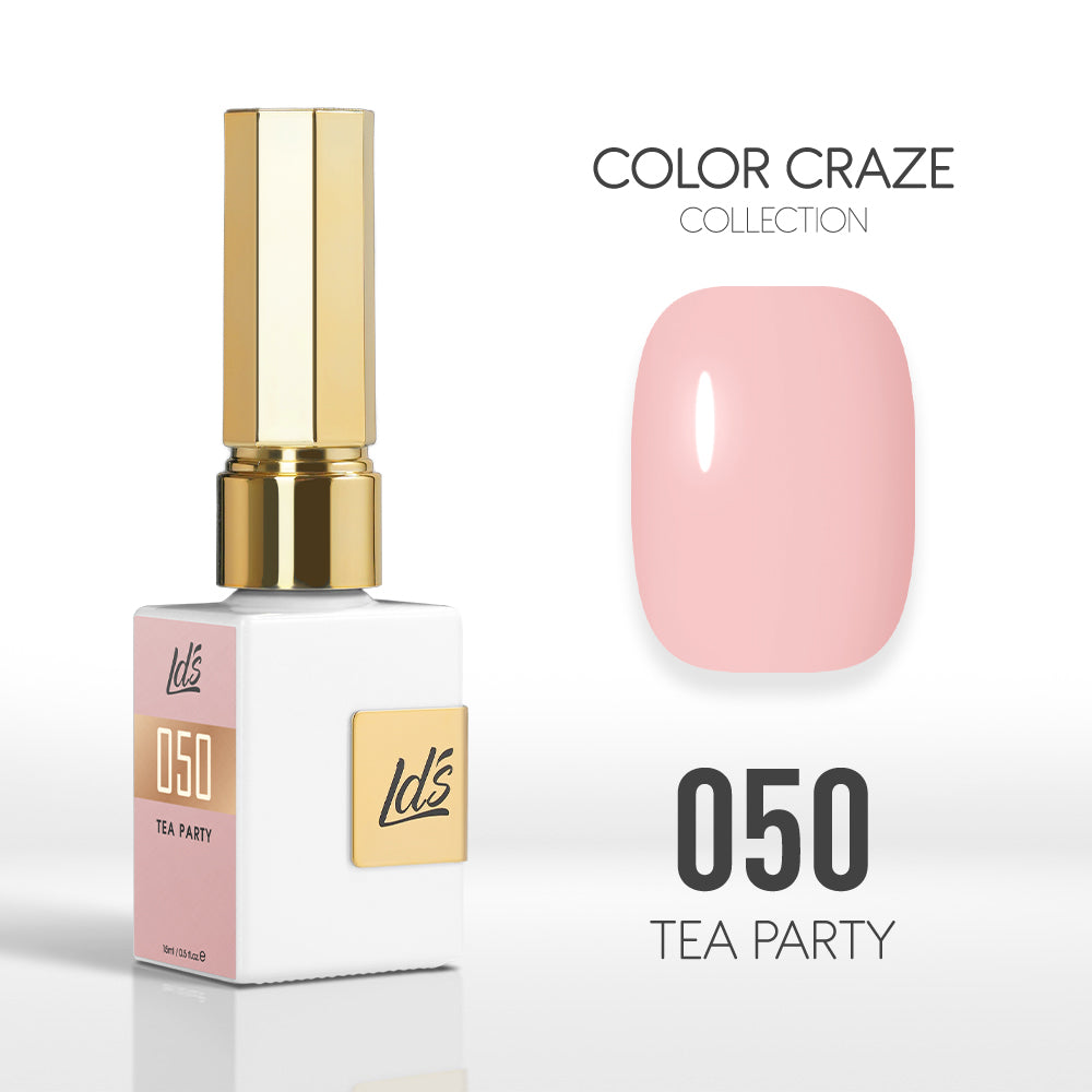  LDS Color Craze Gel Nail Polish - 050 Tea Party - 0.5oz by LDS COLOR CRAZE sold by DTK Nail Supply