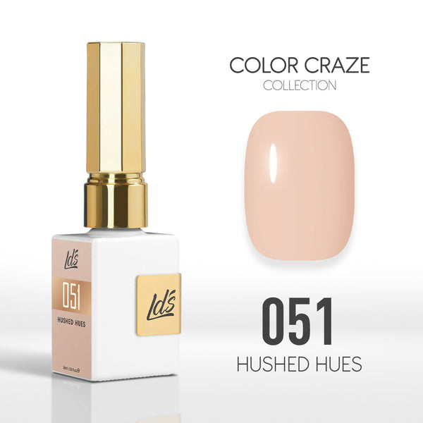  LDS Color Craze Gel Nail Polish - 051 Hushed Hues - 0.5oz by LDS COLOR CRAZE sold by DTK Nail Supply