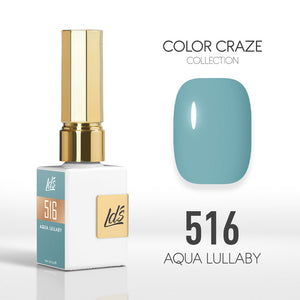  LDS Color Craze Gel Nail Polish - 516 Aqua Lullaby - 0.5oz by LDS COLOR CRAZE sold by DTK Nail Supply