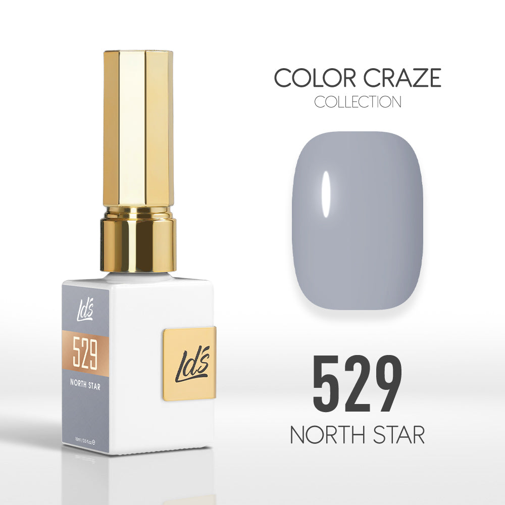  LDS Color Craze Gel Nail Polish - 529 North Star - 0.5oz by LDS COLOR CRAZE sold by DTK Nail Supply