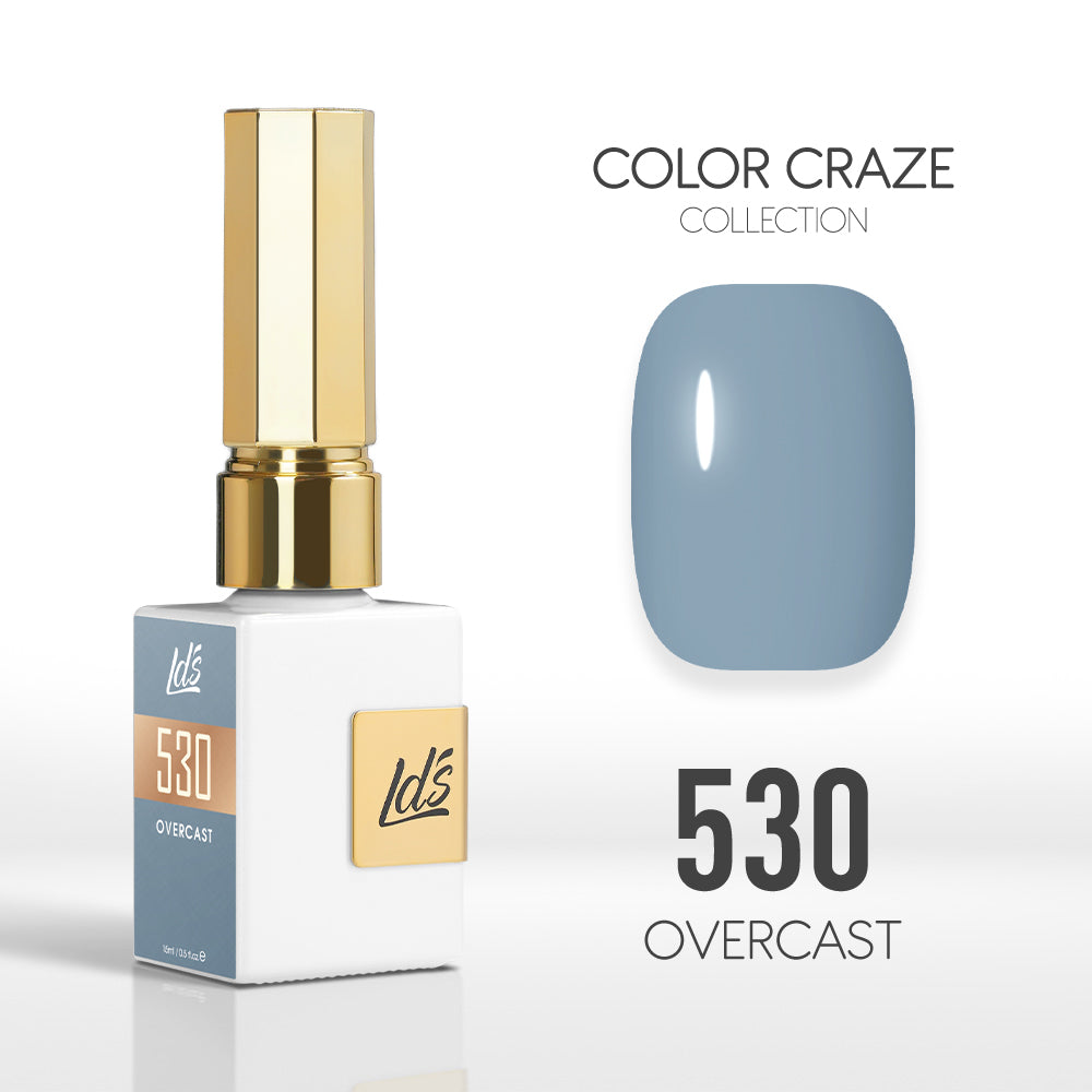  LDS Color Craze Gel Nail Polish - 530 Overcast - 0.5oz by LDS COLOR CRAZE sold by DTK Nail Supply