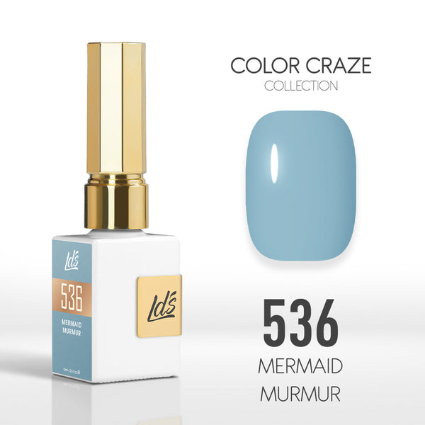  LDS Color Craze Gel Nail Polish - 536 Mermaid Murmur - 0.5oz by LDS COLOR CRAZE sold by DTK Nail Supply