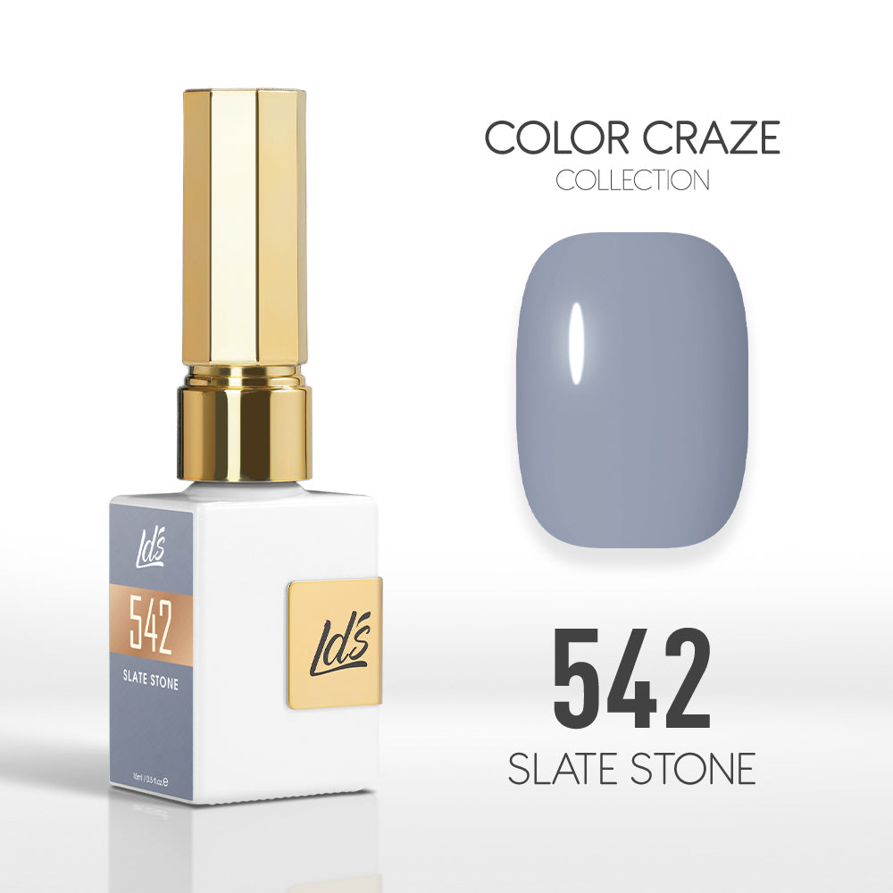 LDS Color Craze Collection - 542 Slate Stone - Gel Polish 0.5oz