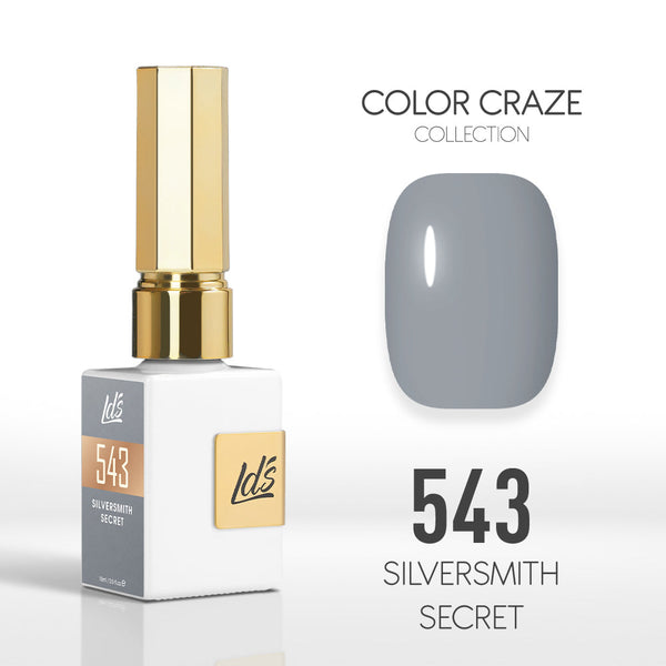  LDS Color Craze Gel Nail Polish - 543 Silversmith Secret - 0.5oz by LDS COLOR CRAZE sold by DTK Nail Supply