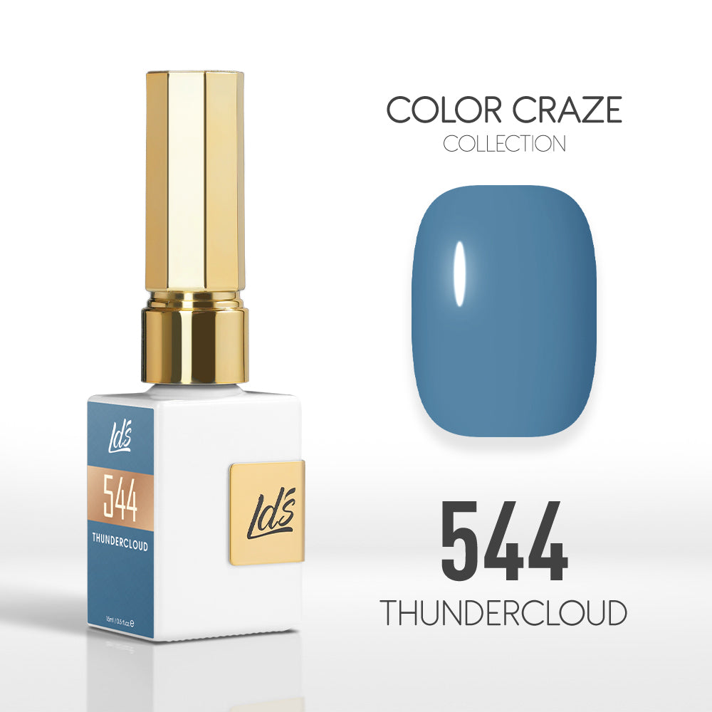  LDS Color Craze Gel Nail Polish - 544 Thundercloud - 0.5oz by LDS COLOR CRAZE sold by DTK Nail Supply