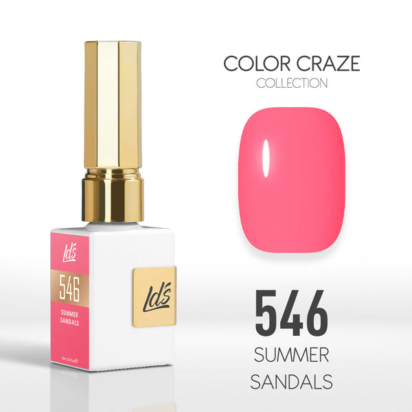  LDS Color Craze Gel Nail Polish - 546 Summer Sandals - 0.5oz by LDS COLOR CRAZE sold by DTK Nail Supply