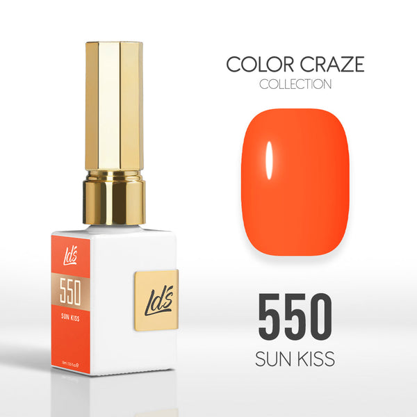  LDS Color Craze Gel Nail Polish - 550 Sun Kiss - 0.5oz by LDS COLOR CRAZE sold by DTK Nail Supply