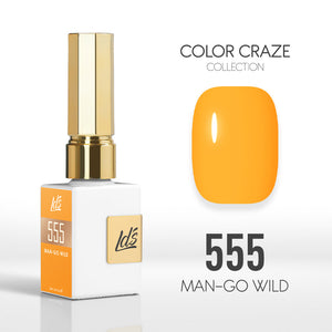  LDS Color Craze Gel Nail Polish - 555 Man-Go Wild - 0.5oz by LDS COLOR CRAZE sold by DTK Nail Supply