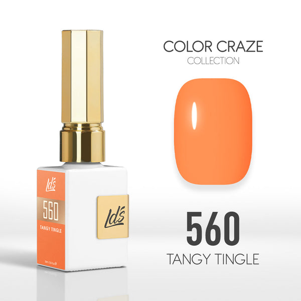  LDS Color Craze Gel Nail Polish - 560 Tangy Tingle - 0.5oz by LDS COLOR CRAZE sold by DTK Nail Supply