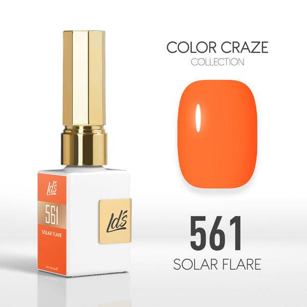 LDS Color Craze Collection - 561 Solar Flare - Gel Polish 0.5oz