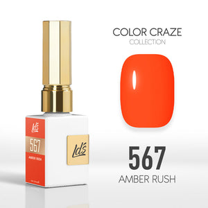  LDS Color Craze Gel Nail Polish - 567 Amber Rush - 0.5oz by LDS COLOR CRAZE sold by DTK Nail Supply