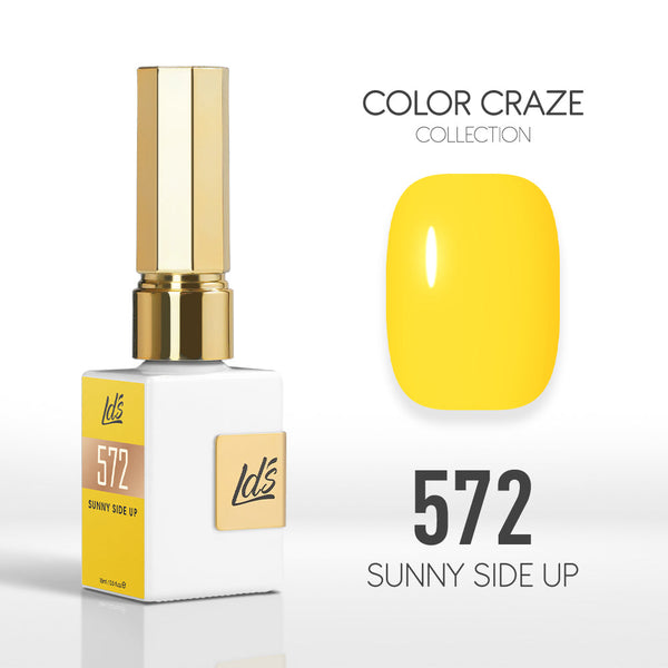  LDS Color Craze Gel Nail Polish - 572 Sunny Side Up - 0.5oz by LDS COLOR CRAZE sold by DTK Nail Supply