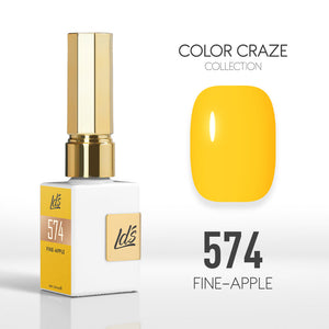  LDS Color Craze Gel Nail Polish - 574 Fine-Apple - 0.5oz by LDS COLOR CRAZE sold by DTK Nail Supply