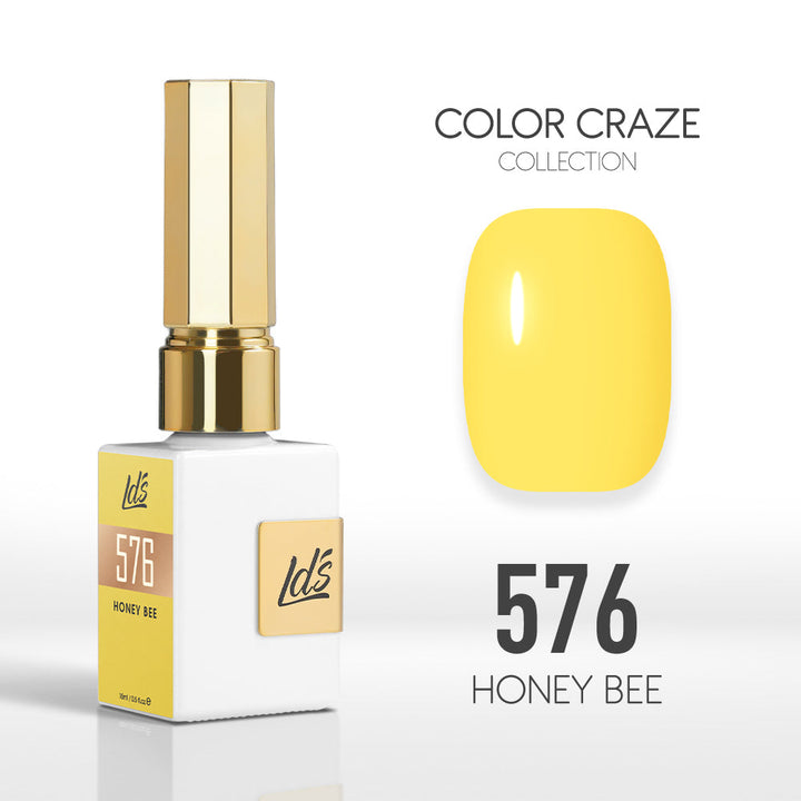 LDS Color Craze Collection - 576 Honey Bee - Gel Polish 0.5oz