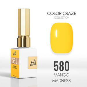  LDS Color Craze Gel Nail Polish - 580 Mango Madness - 0.5oz by LDS COLOR CRAZE sold by DTK Nail Supply