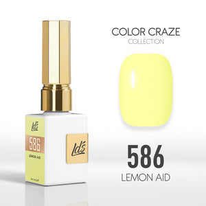  LDS Color Craze Gel Nail Polish - 586 Lemon Aid - 0.5oz by LDS COLOR CRAZE sold by DTK Nail Supply