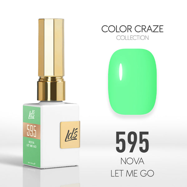  LDS Color Craze Gel Nail Polish - 595 Nova Let Me Go - 0.5oz by LDS COLOR CRAZE sold by DTK Nail Supply